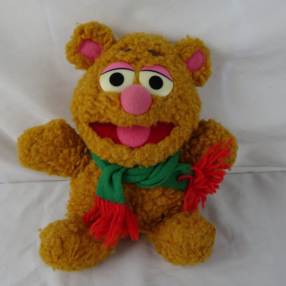 Vintage 1987 Baby Fozzie Bear Muppet